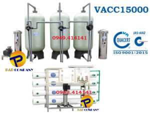 dây chuyền lọc nước tinh khiết VACC15000