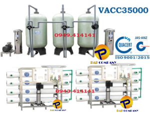 Dây chuyền lọc nước tinh khiết VACC35000